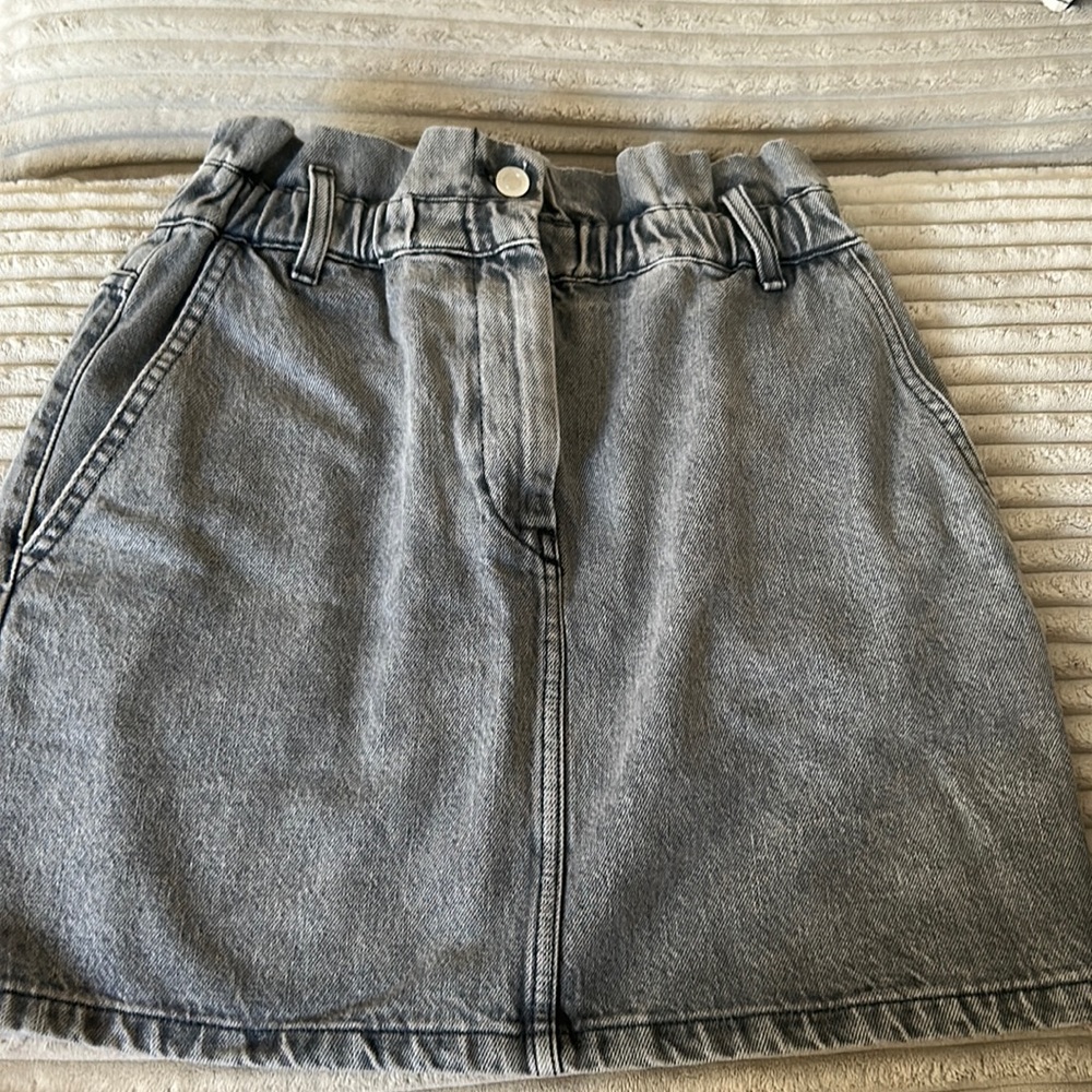 IRO high waisted denim skirt - only worn a few times. Fits a size 27.